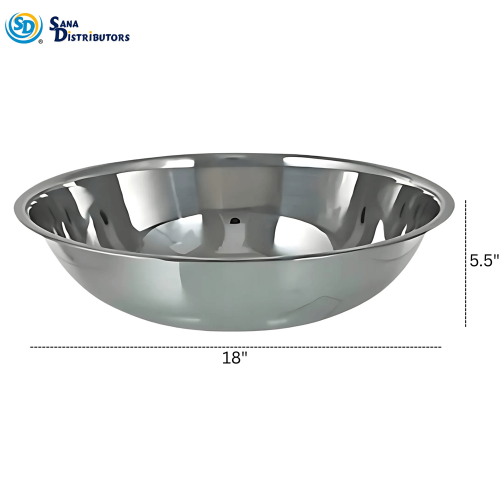 Stainless Steel Basin 19.68"