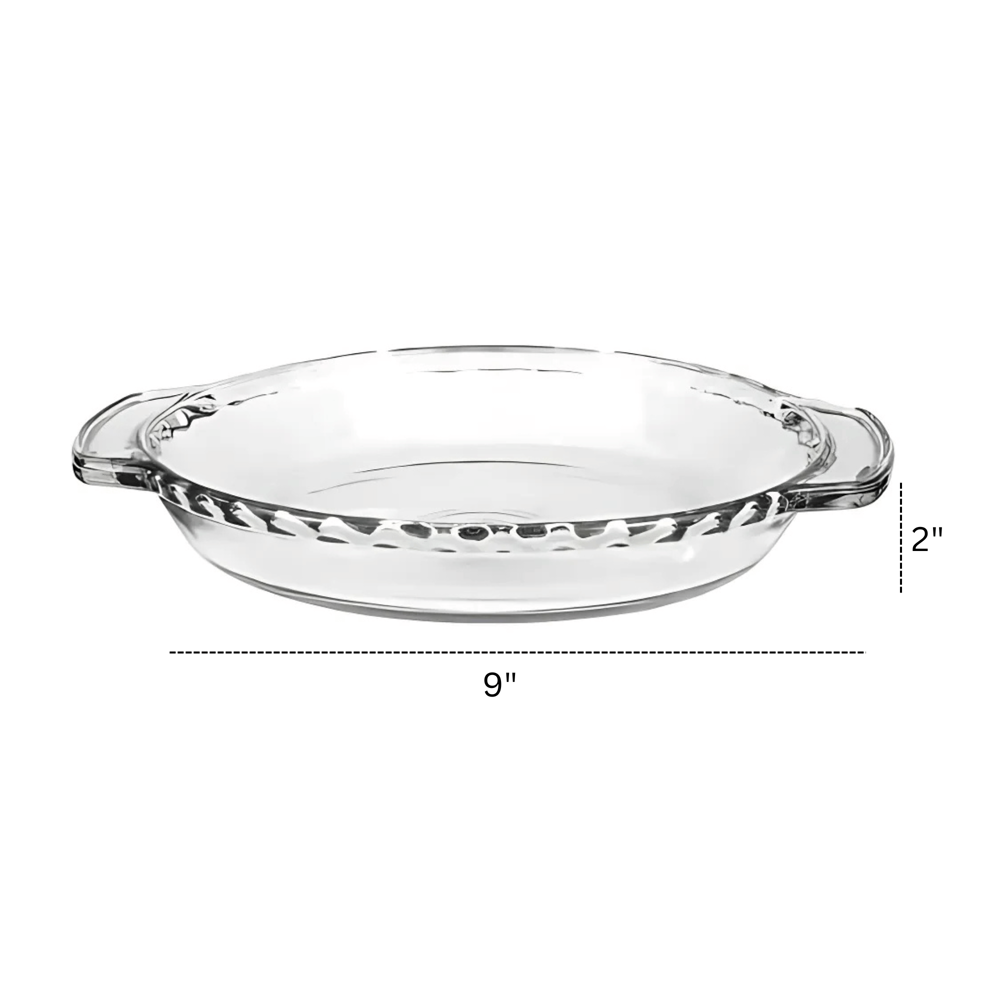 Glass Pie Dish [9" x 2"]