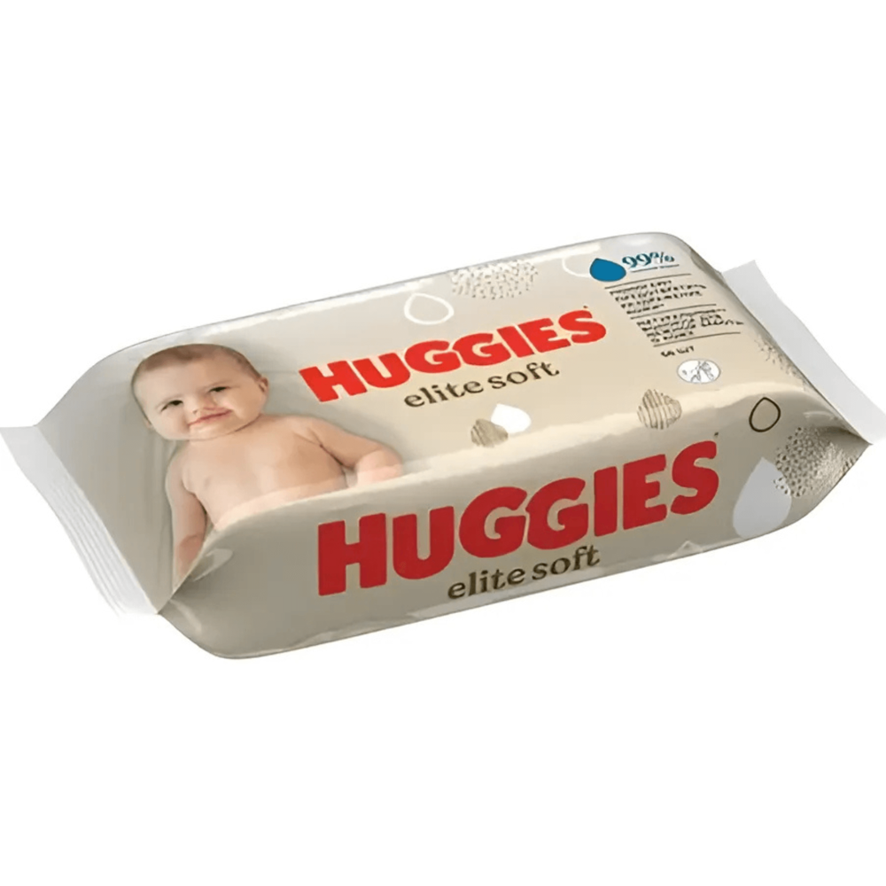 Huggies Baby Wipes – Elite & Soft 56ct [Exp: 07/2027]