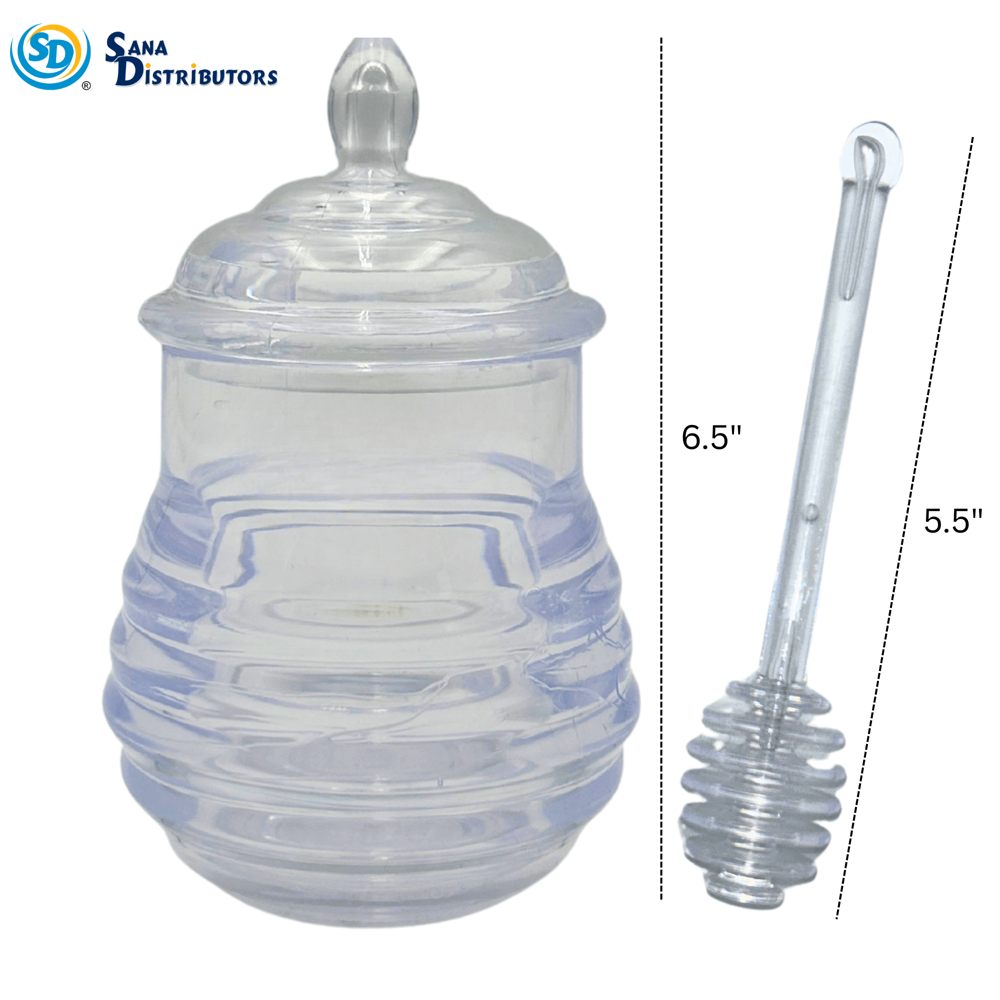 Plastic Honey Pot 245 mL