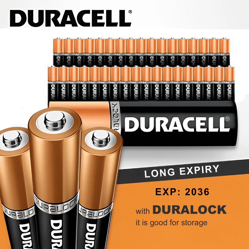 Duracell aaa-24 Battery ($84.95 for Case of 5) [Exp: 2036]