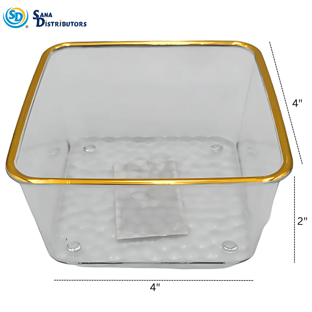 Plastic Bowl 4" x 4" x 2"