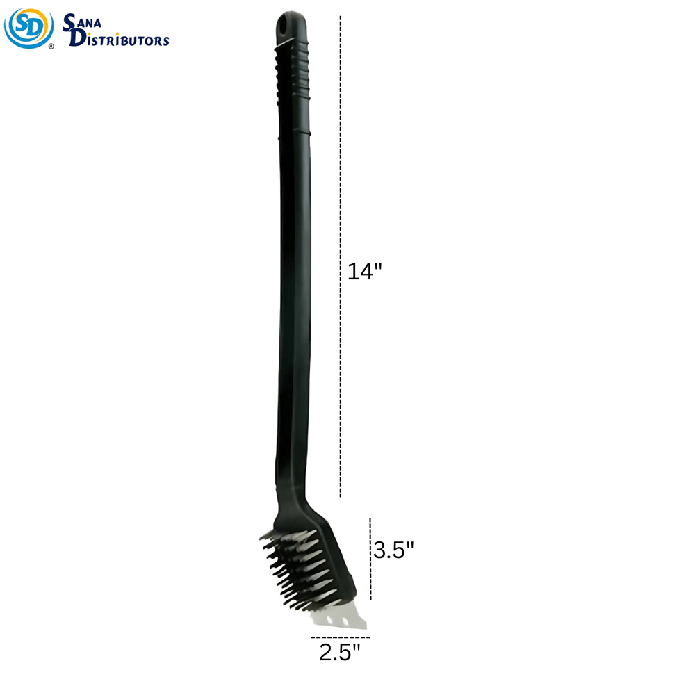 Sd Bbq Grill Brush [14"]