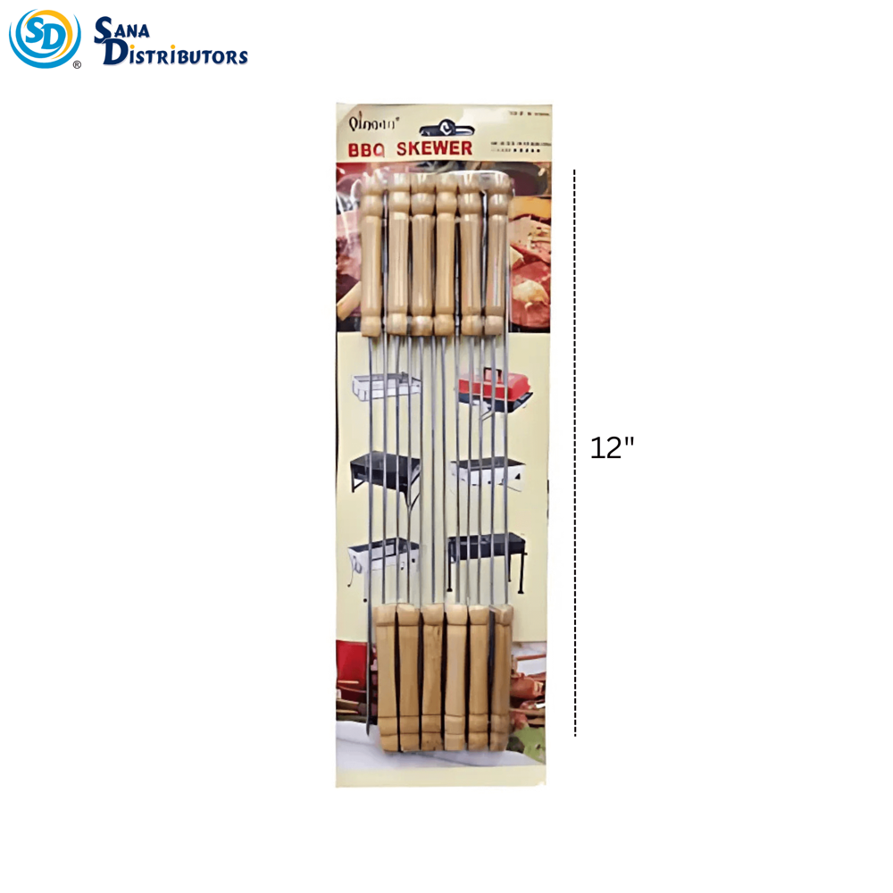 Bbq Skewer 12" 12pcs