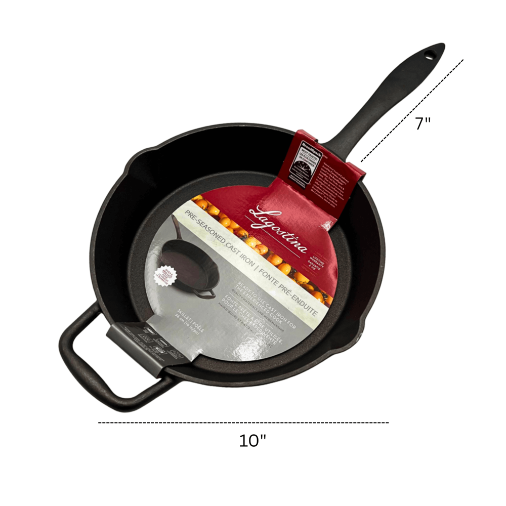Lagostina Cast Iron Skillet 10"