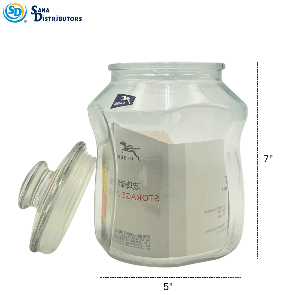 Glass Storage Jar 2000 mL