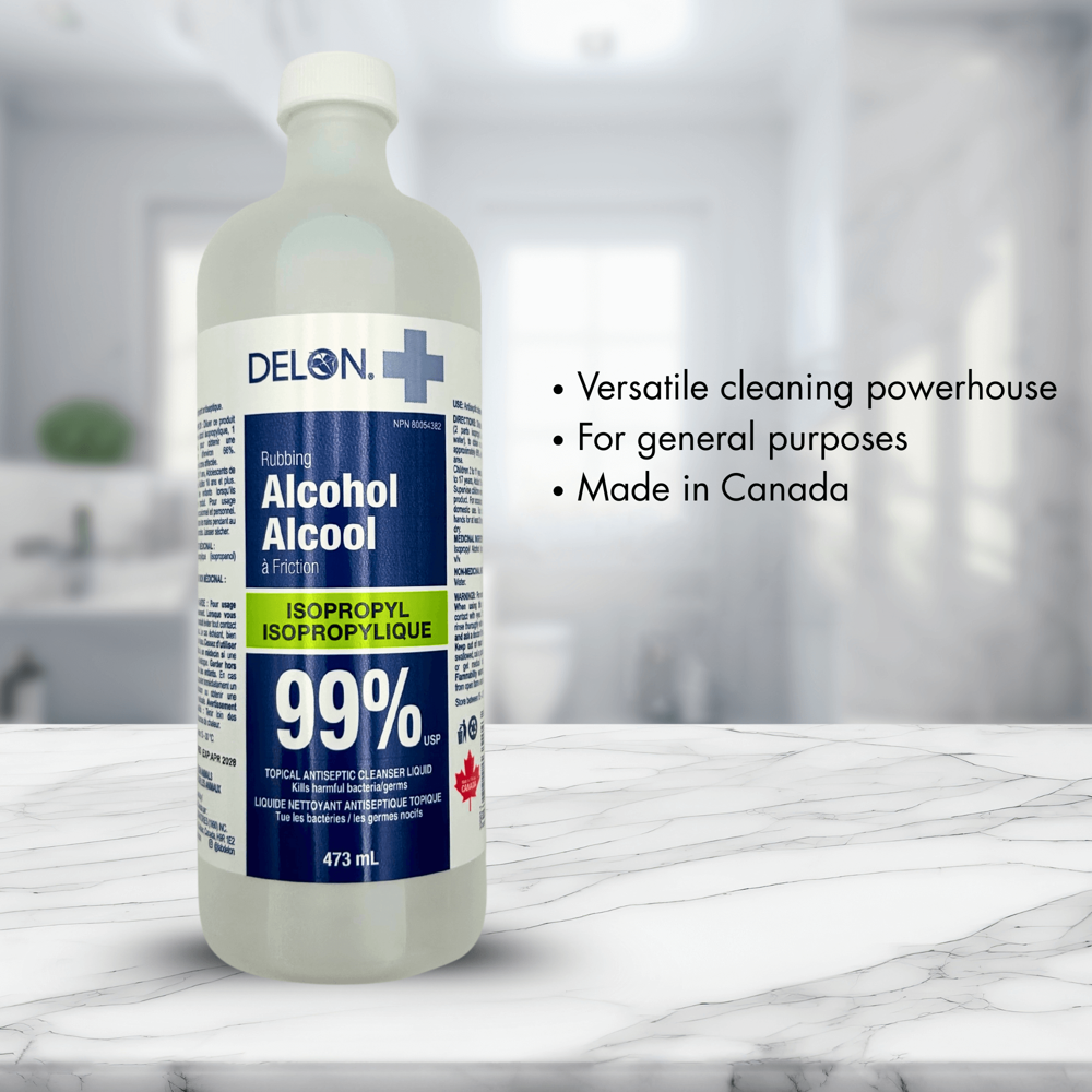 Delon 99% Rubbing Alcohol 473 mL [Exp: 04/2029]