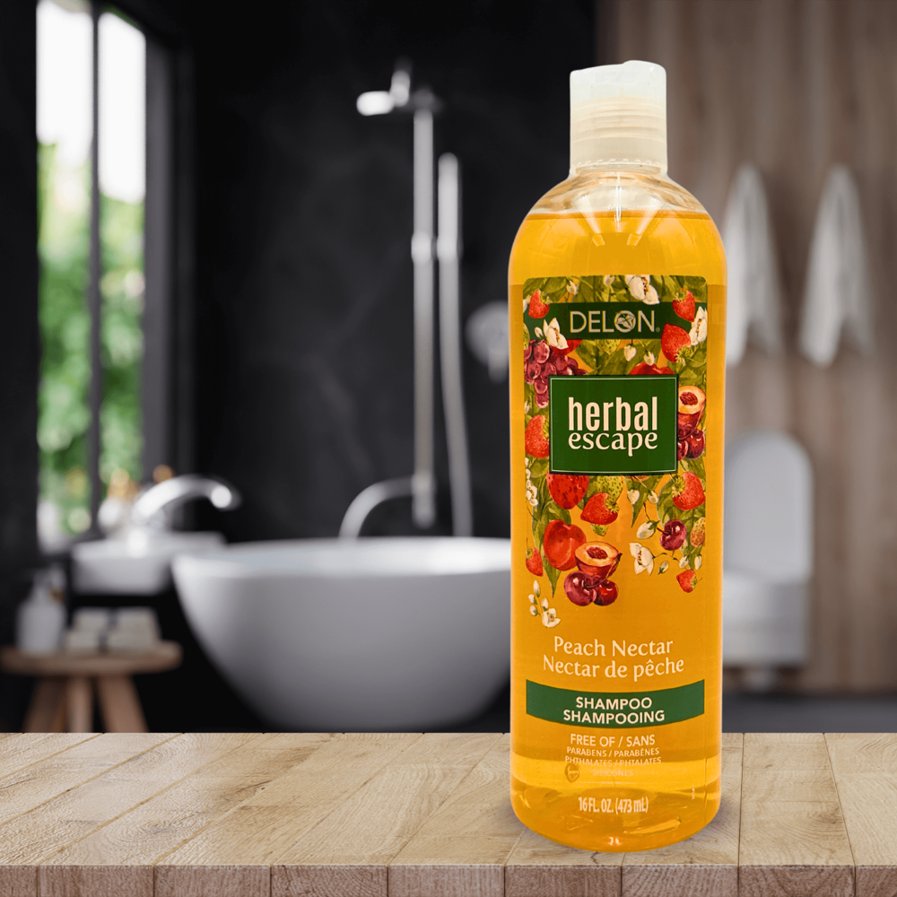 Delon Shampoo Peach Nectar 473 mL