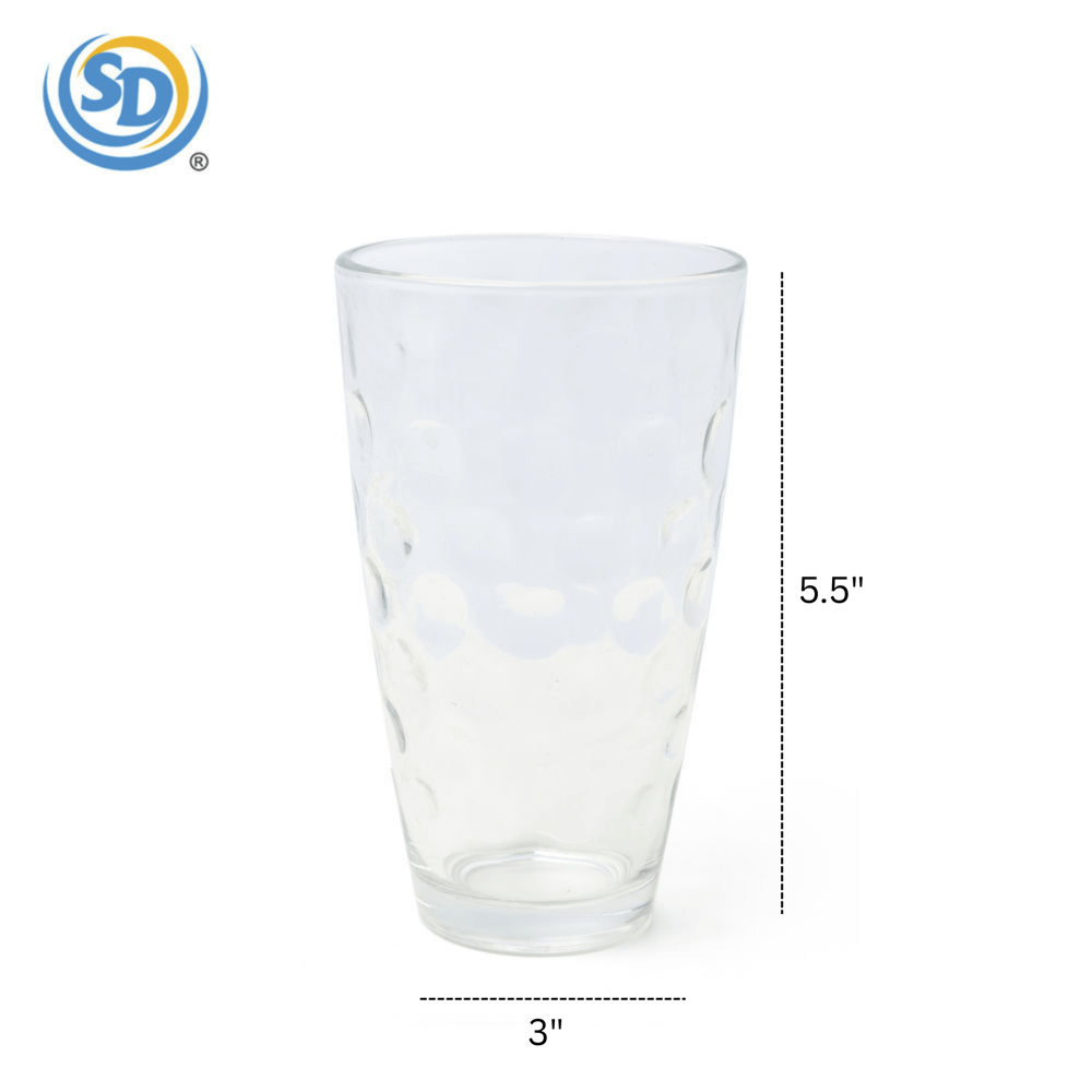 Glass 6pcs 3" x 5.5"