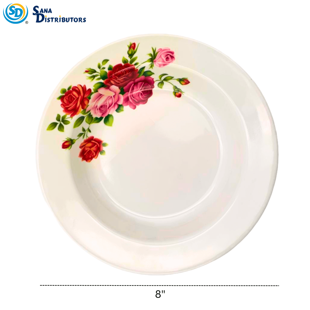 Melamine Plate 8"