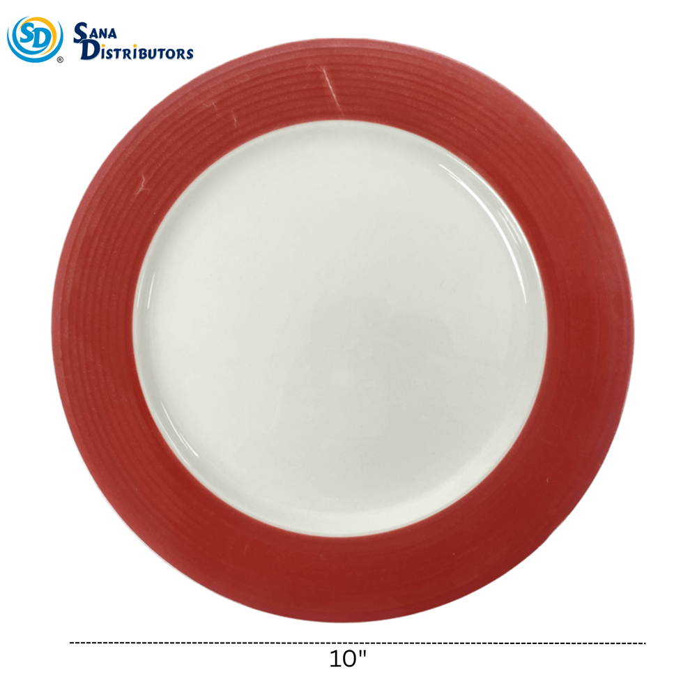 Porcelain Plate Round 10"