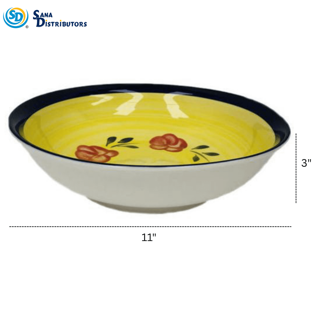 Porcelain Plate 11"x3"
