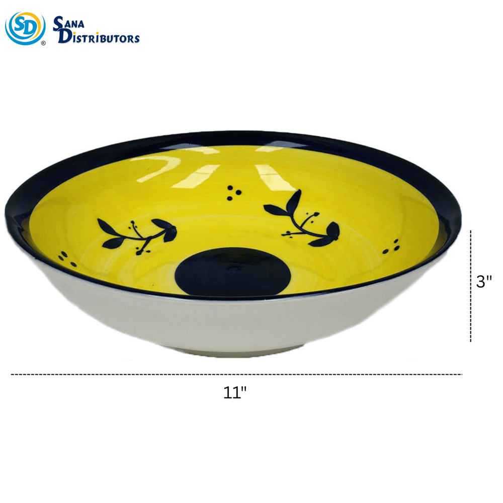 Porcelain Plate 11"x3"
