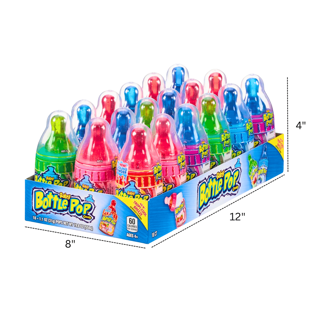 Baby Bottle Pop 18pcs ($1.99 per Unit) [exp:11/2027]