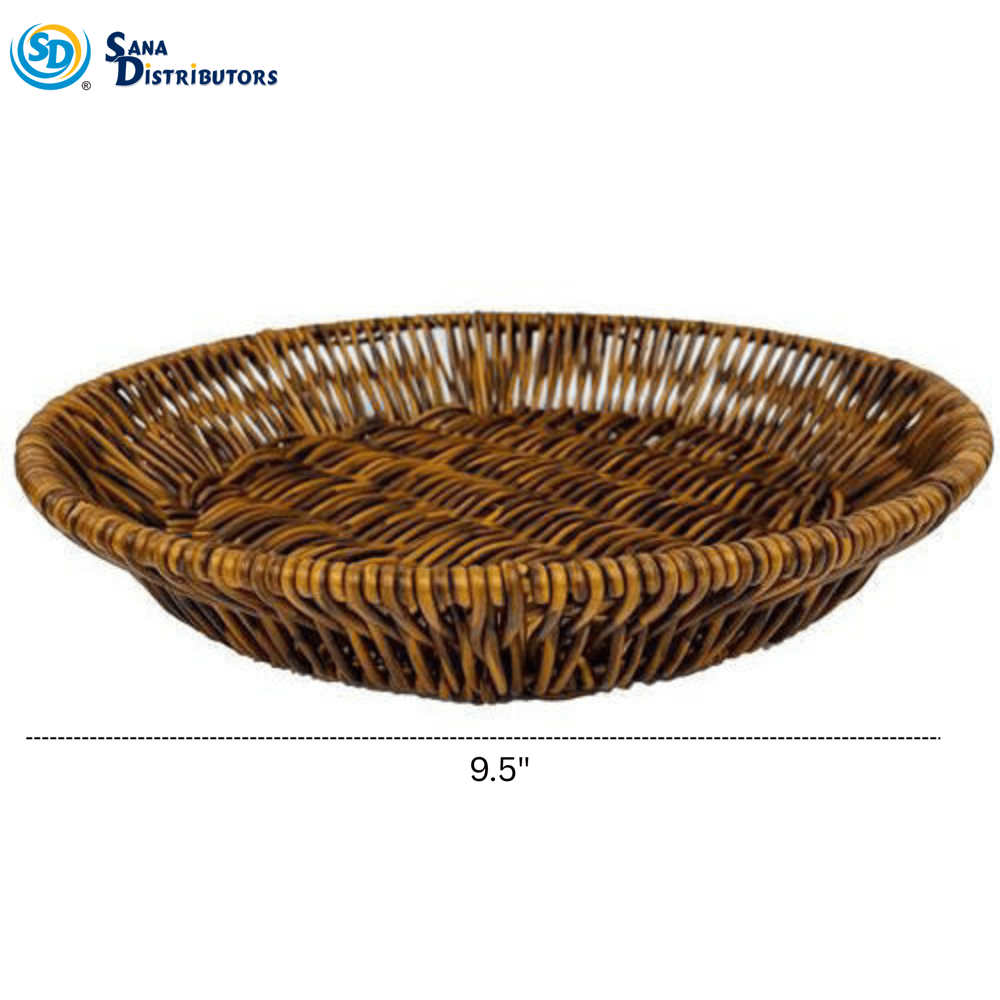 Plastic Round Basket [9.5"]