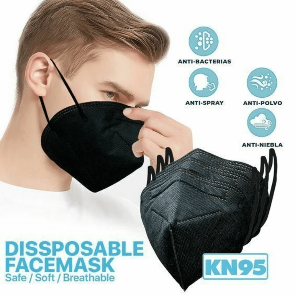 kn95 Mask - Black 10pcs