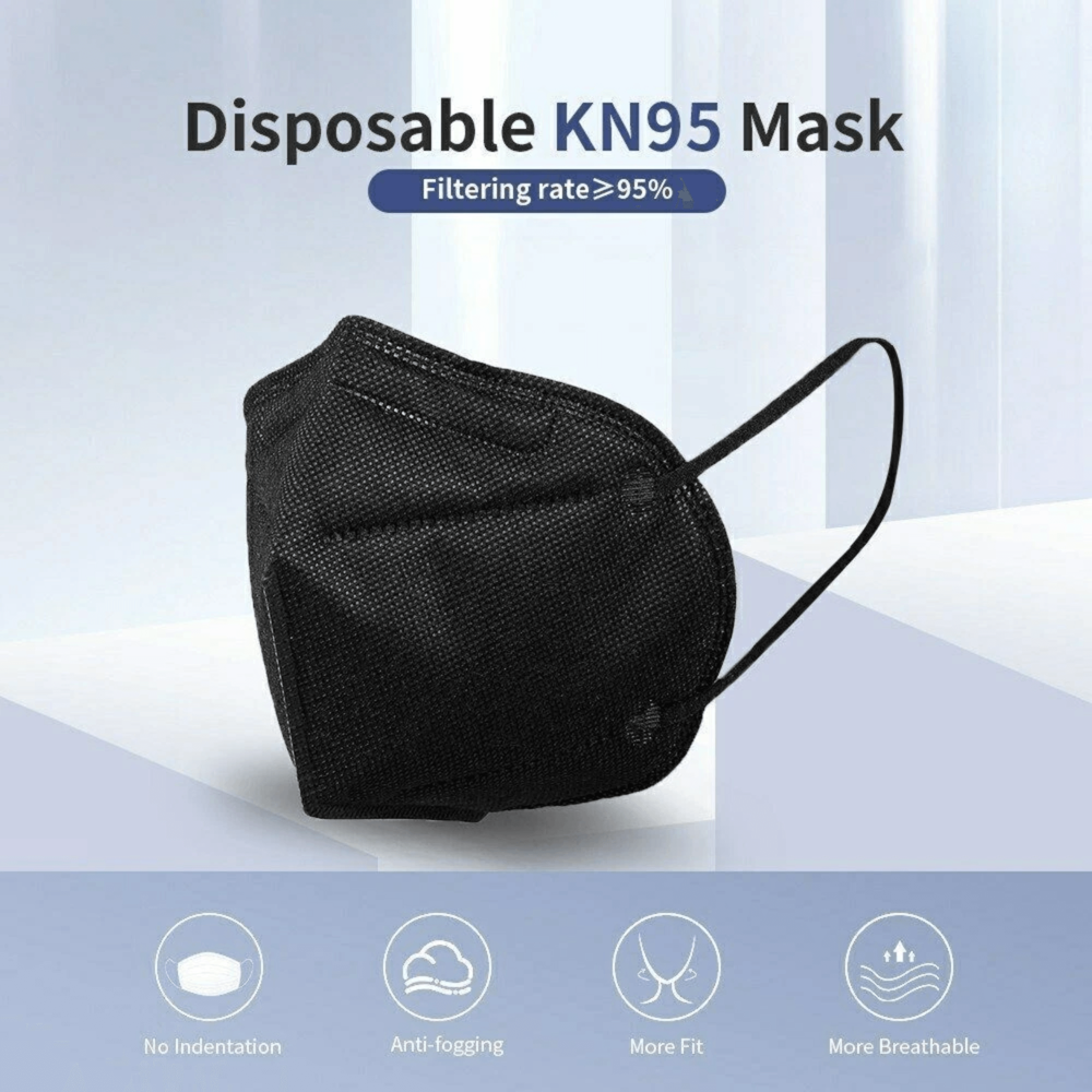 kn95 Mask - Black 10pcs