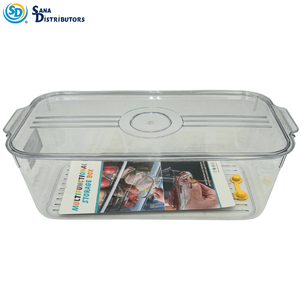 Plastic Fridge Organizer [12" x 6" x 4"]