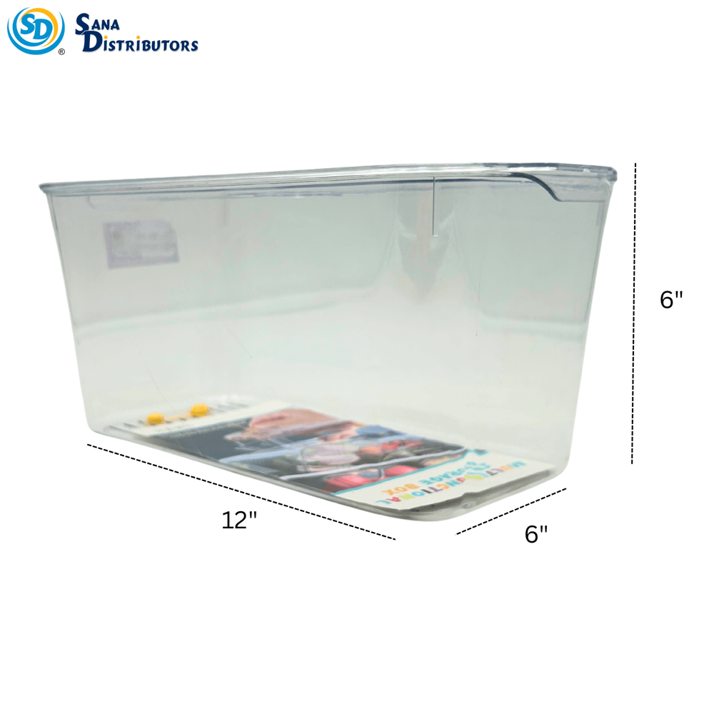 Plastic Fridge Organizer [12" x 6" x 6"]