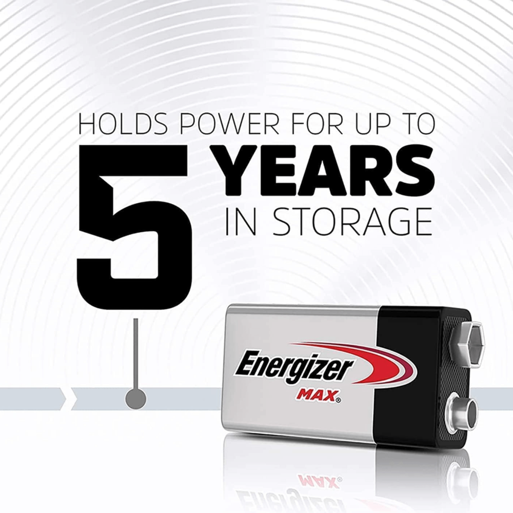 Energizer Max 9v-1 ($32.28 for Case of 12) [Exp: 2030]