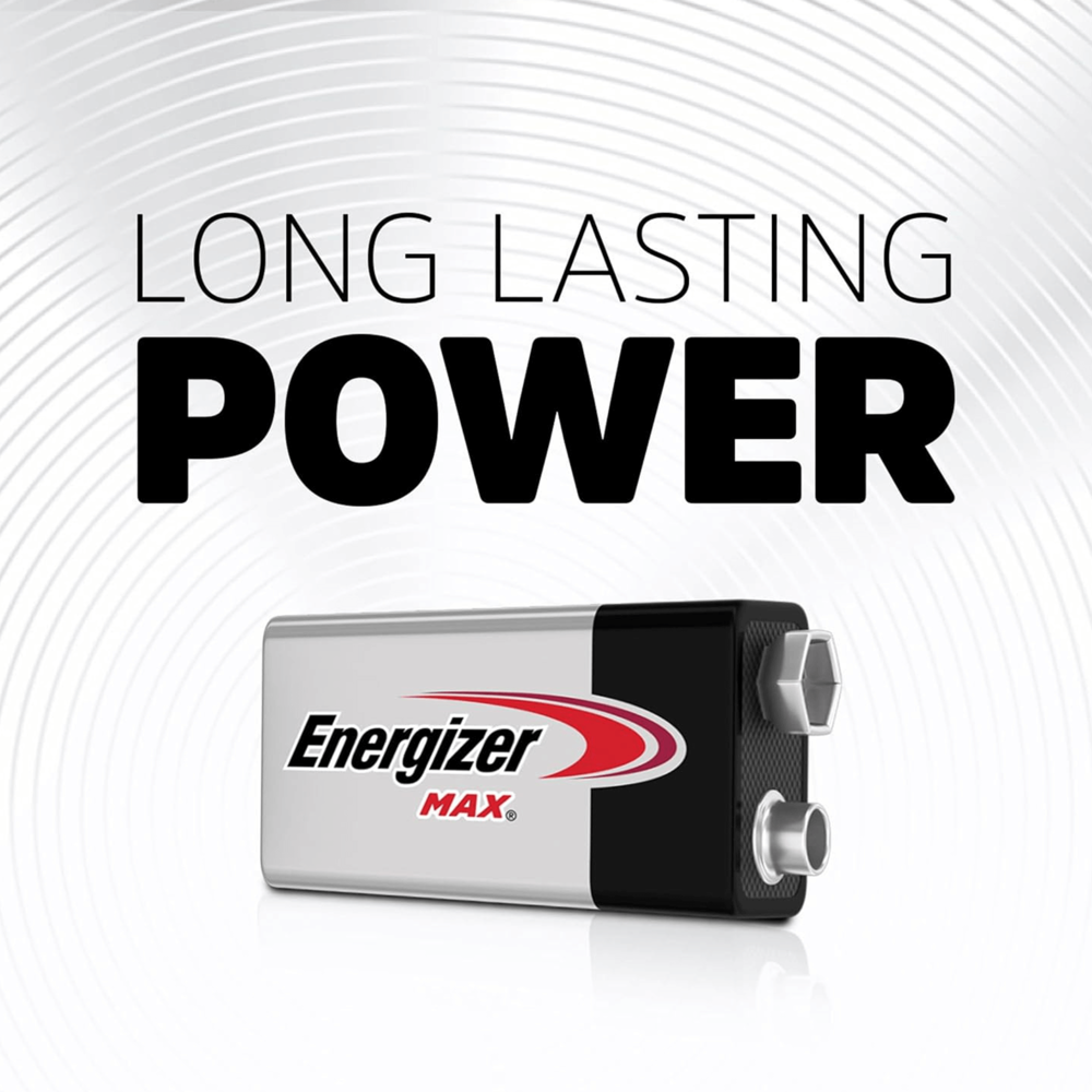 Energizer Max 9v-1 ($32.28 for Case of 12) [Exp: 2030]
