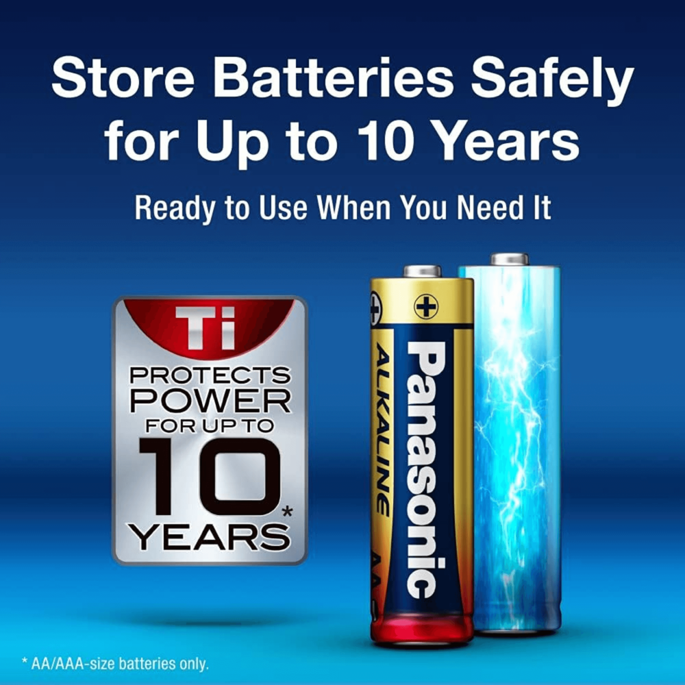 Panasonic aaa-2 Alkaline Battery ($15.48 for Case of 12) [Exp: 2032]