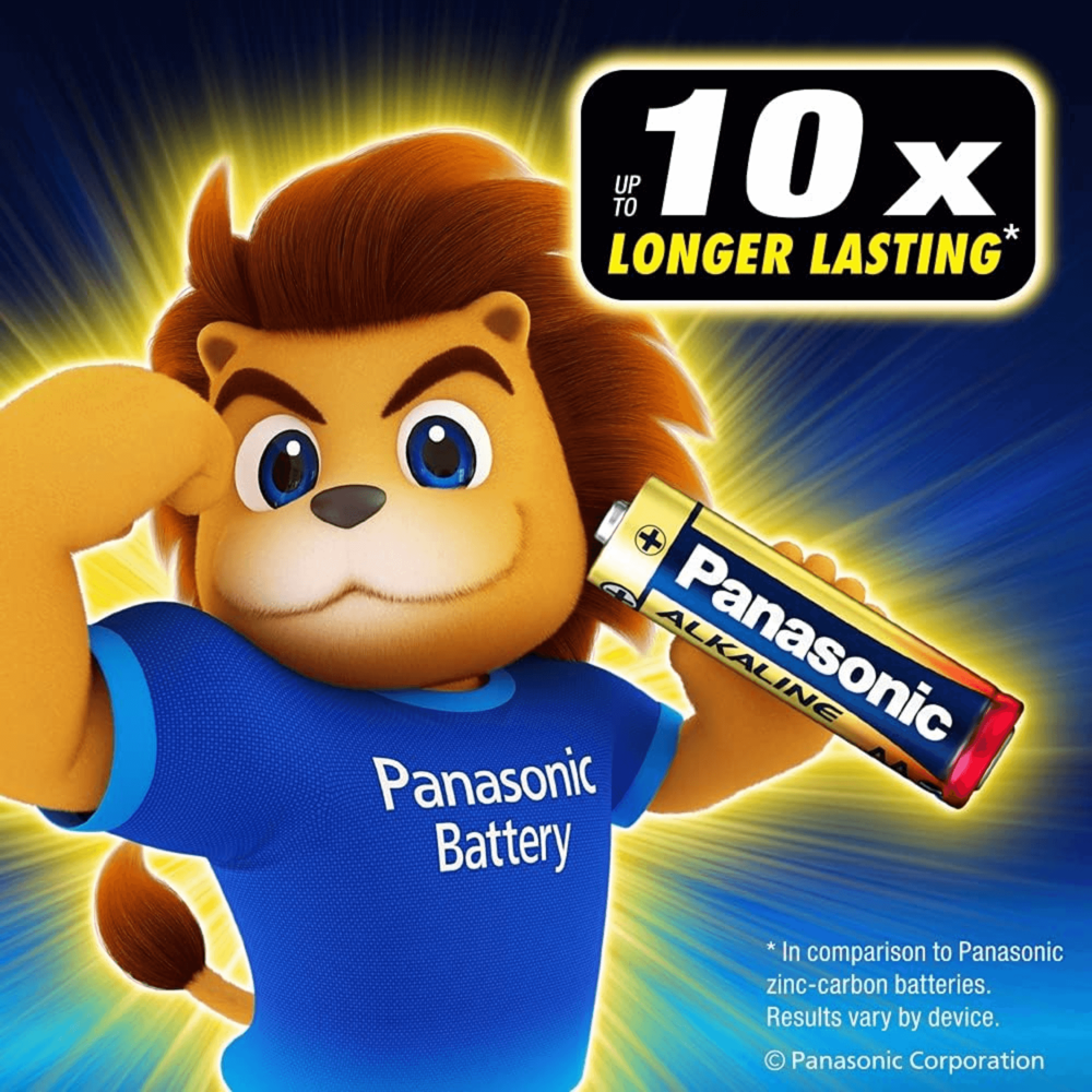 Panasonic aa-4 Alkaline Battery ($26.28 for Case of 12) [Exp: 2035]