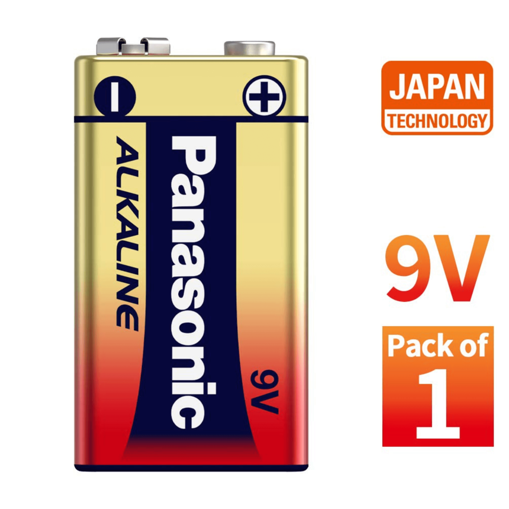 Panasonic Alkaline Battery 9v-1 ($35.88 for Case of 12) [Exp: 2030]
