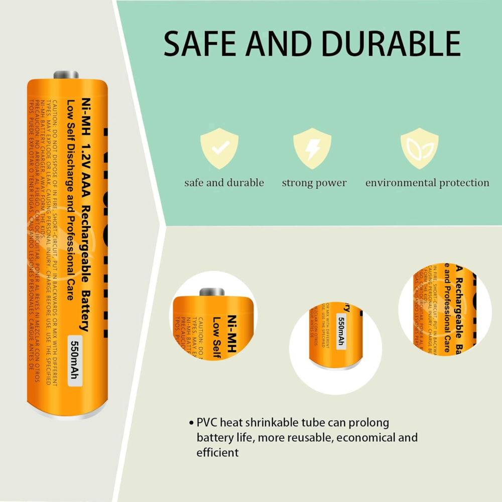 Panasonic Rechargeable Phone Battery aaa-4
