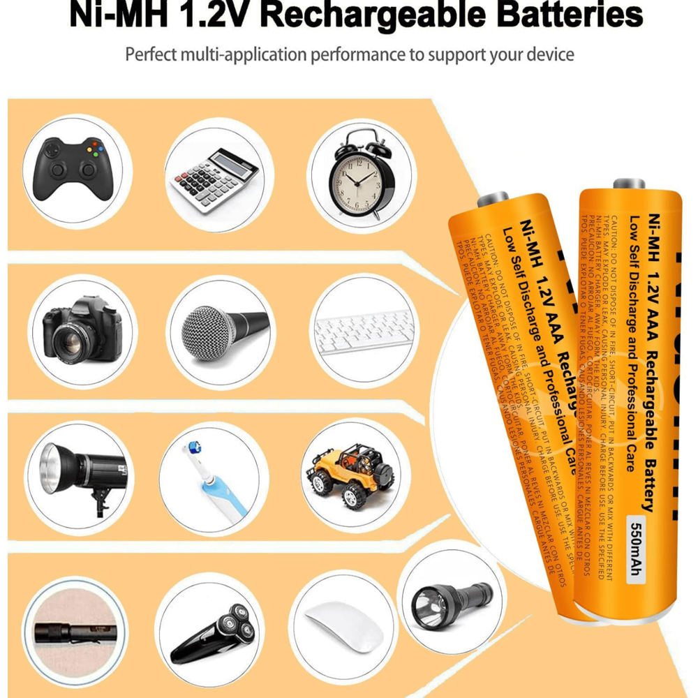Panasonic Rechargeable Phone Battery aaa-4