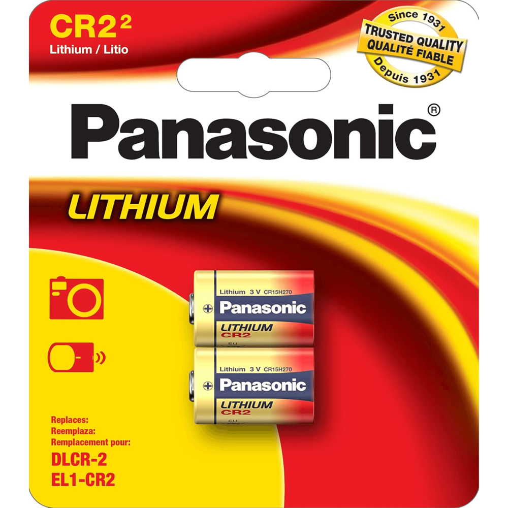 Panasonic Lithium cr2-2pcs [Exp: 2034]