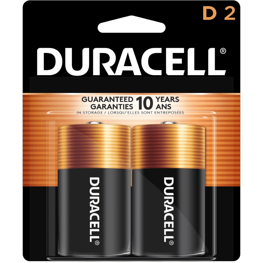 Duracell d-2 Battery ($23.10 for Case of 6) [Exp: 2034]