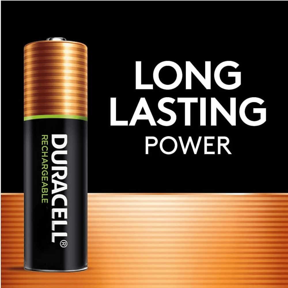 Duracell Rechargeable Charger with 4aa