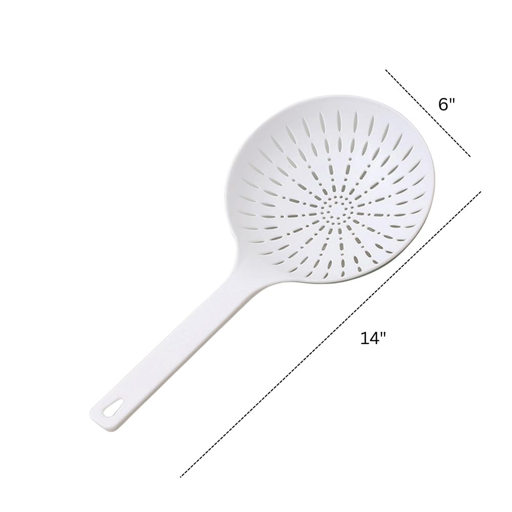 Plastic Colander - White [14" x 6"]