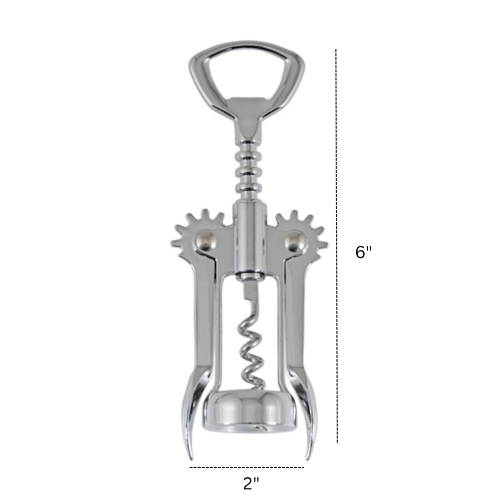 Sd Corkscrew - Stainless Steel Cork & Bottle Caps Opener