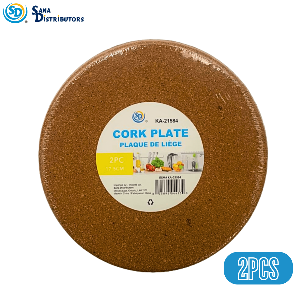 Sd Cork Plate [7"] 2pcs
