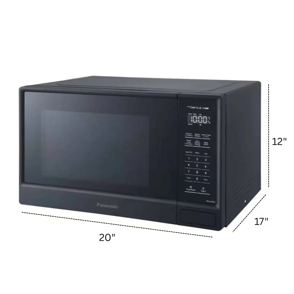 Panasonic Microwave Oven- Black - 1200w #nn-sc64mbc (Ref.)