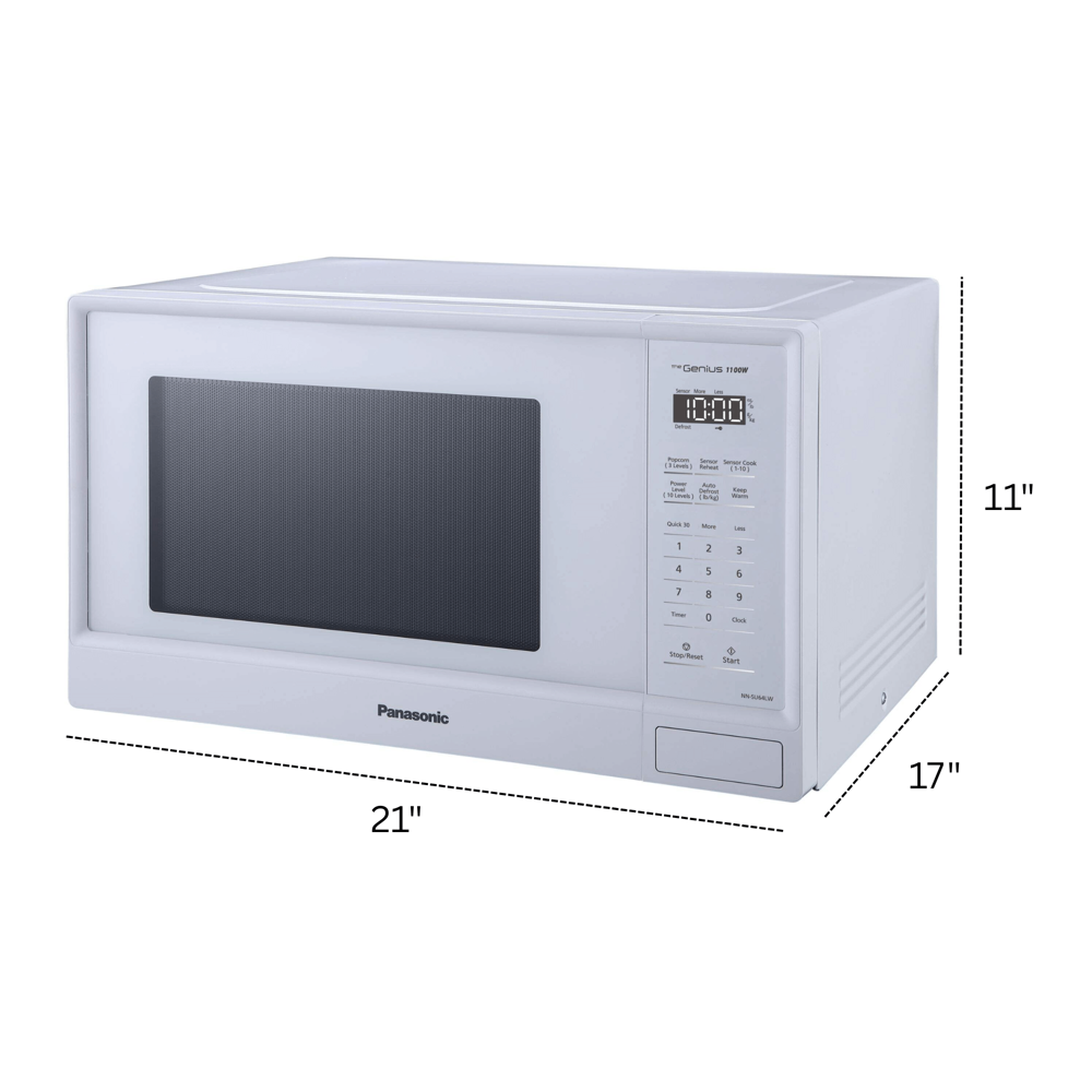 Panasonic Microwave Oven - White - 1100w #nn-su64lw (Ref.)