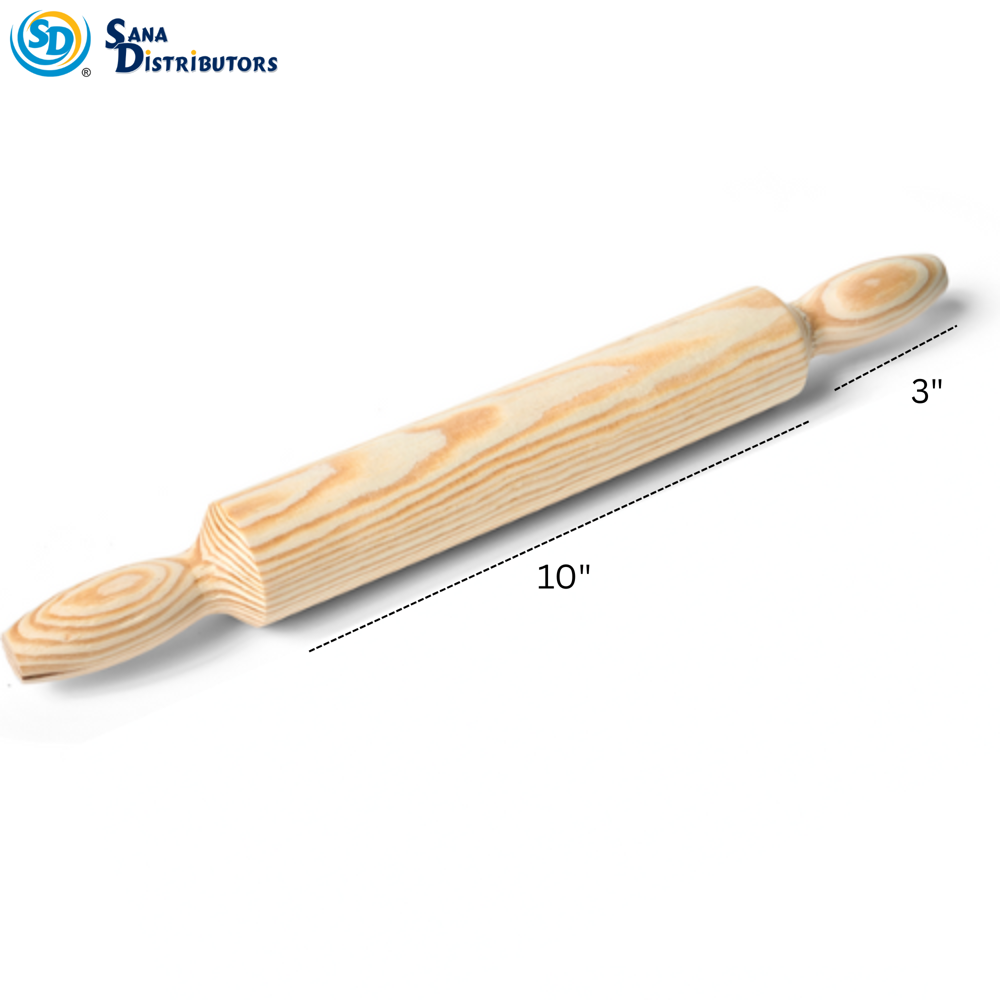 Wooden Rolling Pin [10"]