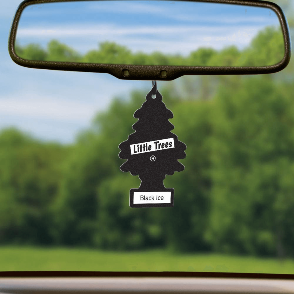 Little Trees Black Ice 2pcs - Hanging Air Freshener