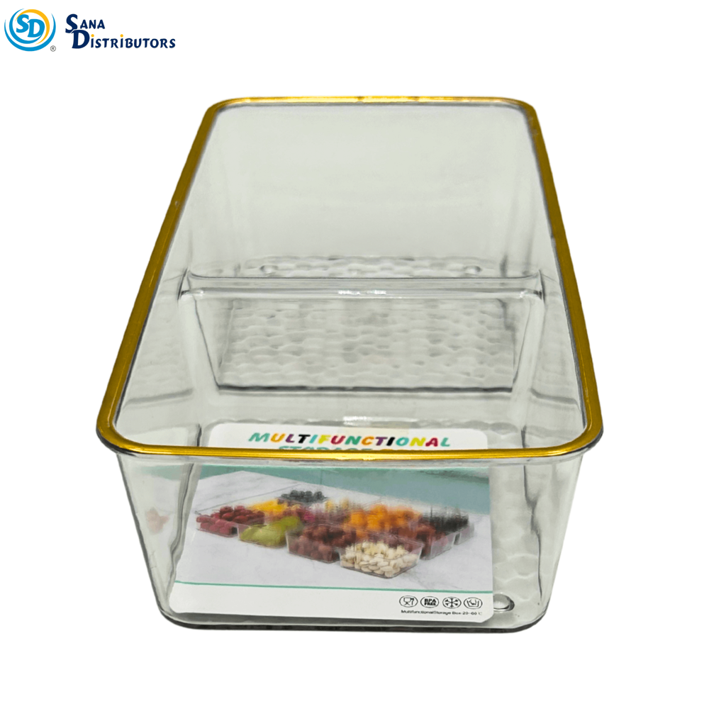 Plastic Storage Box [8" x 4" x 2"]