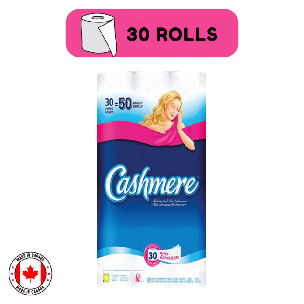 Cashmere Bath Tissue 2-ply 30=50 Rolls [202 Sheets]