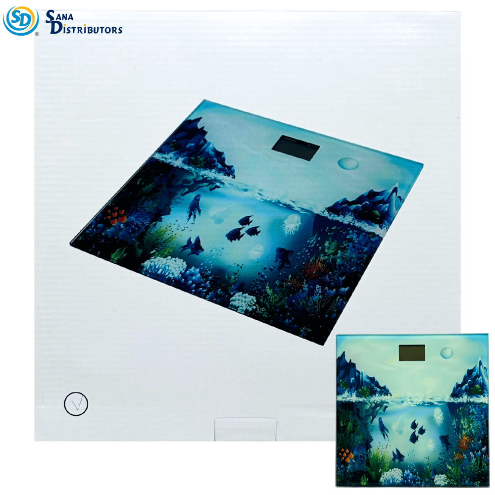 Glass Weighing Scale 10" x 10"