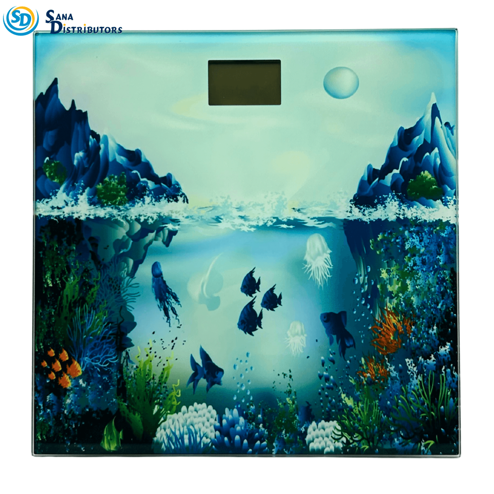 Glass Weighing Scale 10" x 10"