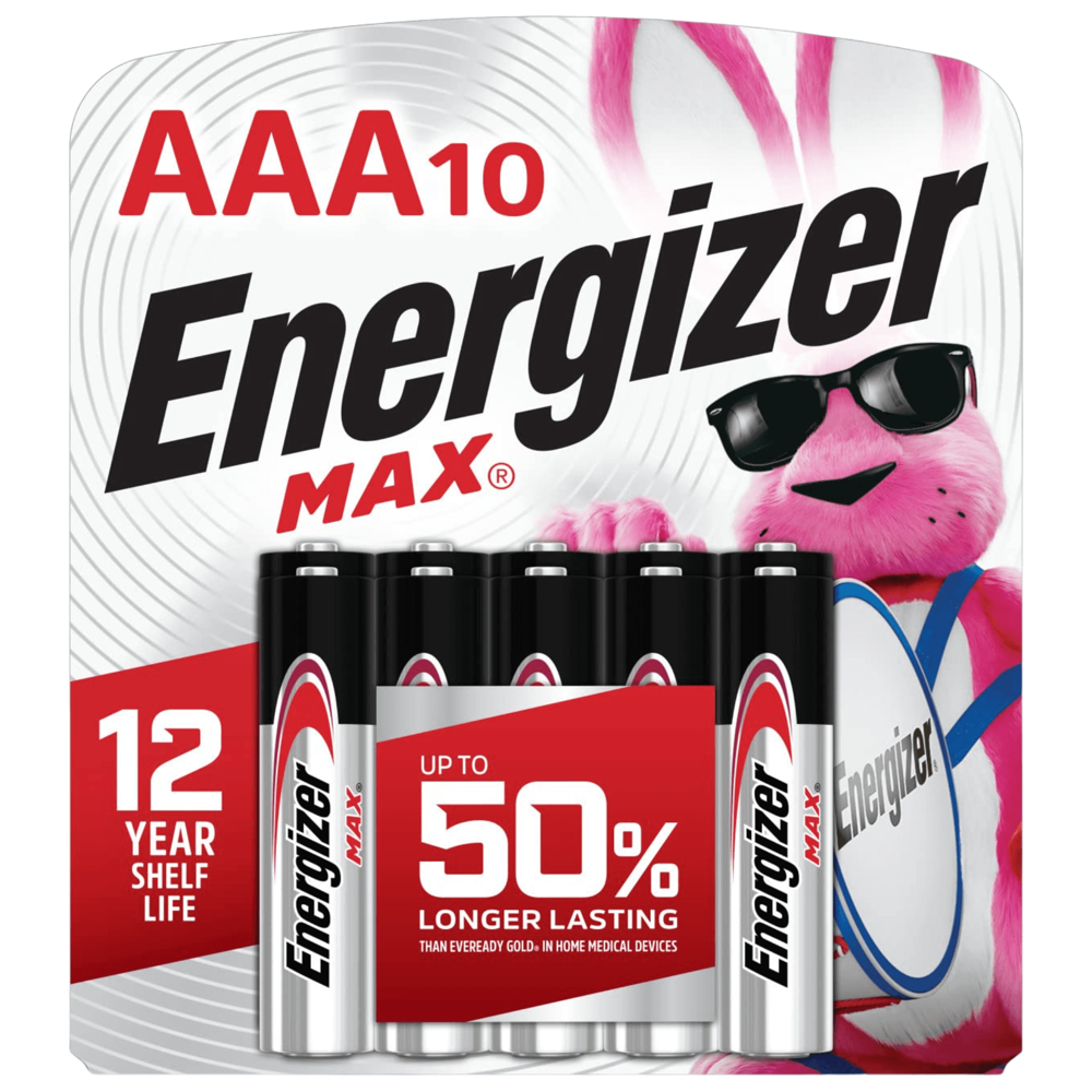 Energizer Max aaa-10 [Exp: 2037]