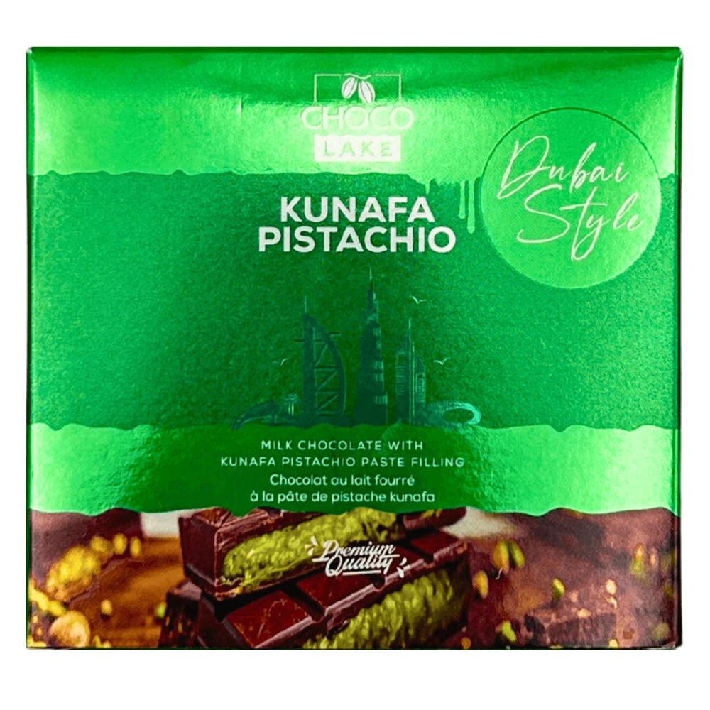 Dubai Style Chocolate - Choco Lake Kunafa Pistachio 80 g