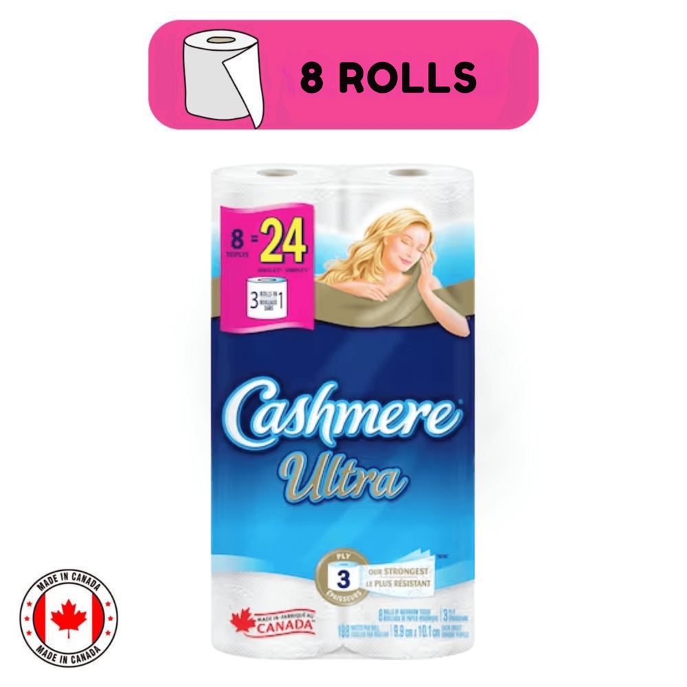 Cashmere Bath Tissue 3-ply 8=24 Rolls [198 Sheets] ($41.94 for 6pcs)