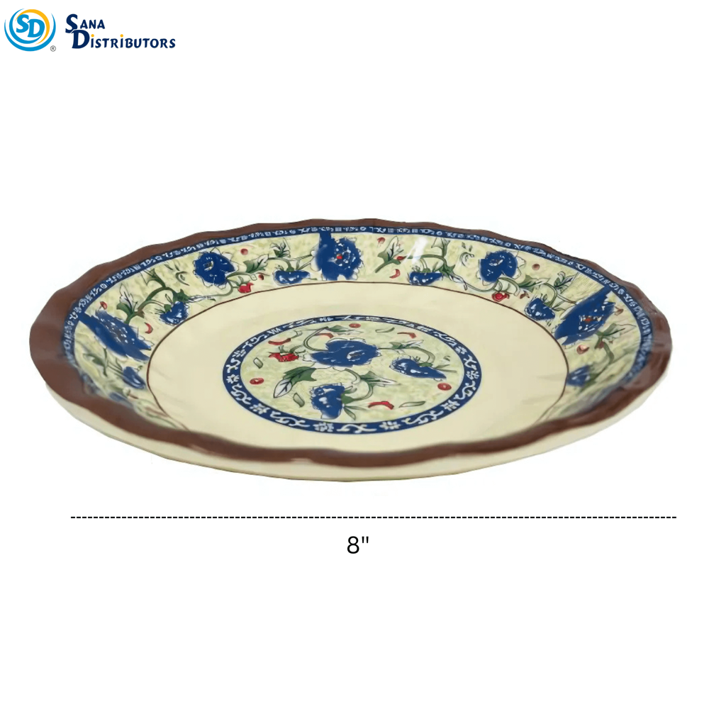 Melamine Plate Round 8" Deep