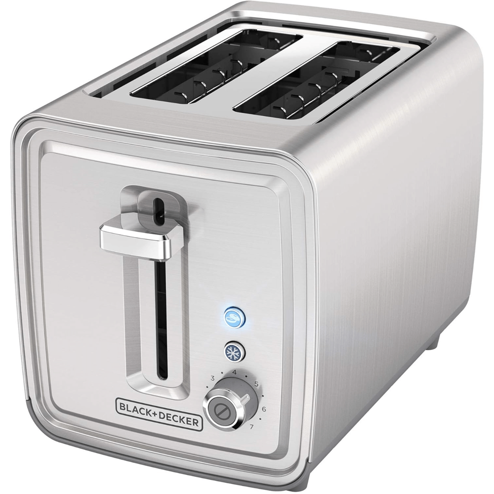 Black+decker 2-slice Toaster #tr2900ssd (Brand New)