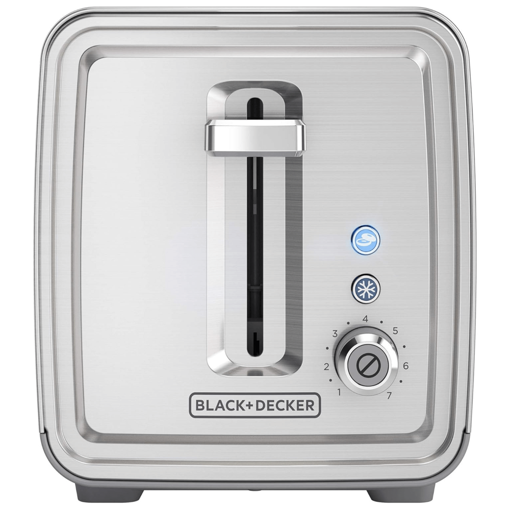 Black+decker 2-slice Toaster #tr2900ssd (Brand New)